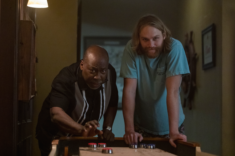 Brent Jennings and Wyatt Russell